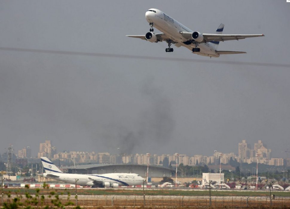 Aterizare forţată pe Aeroportul din Tel Aviv, după o manevră în formă de &quot;U&quot; executată de pilotul unei aeronave de pasageri