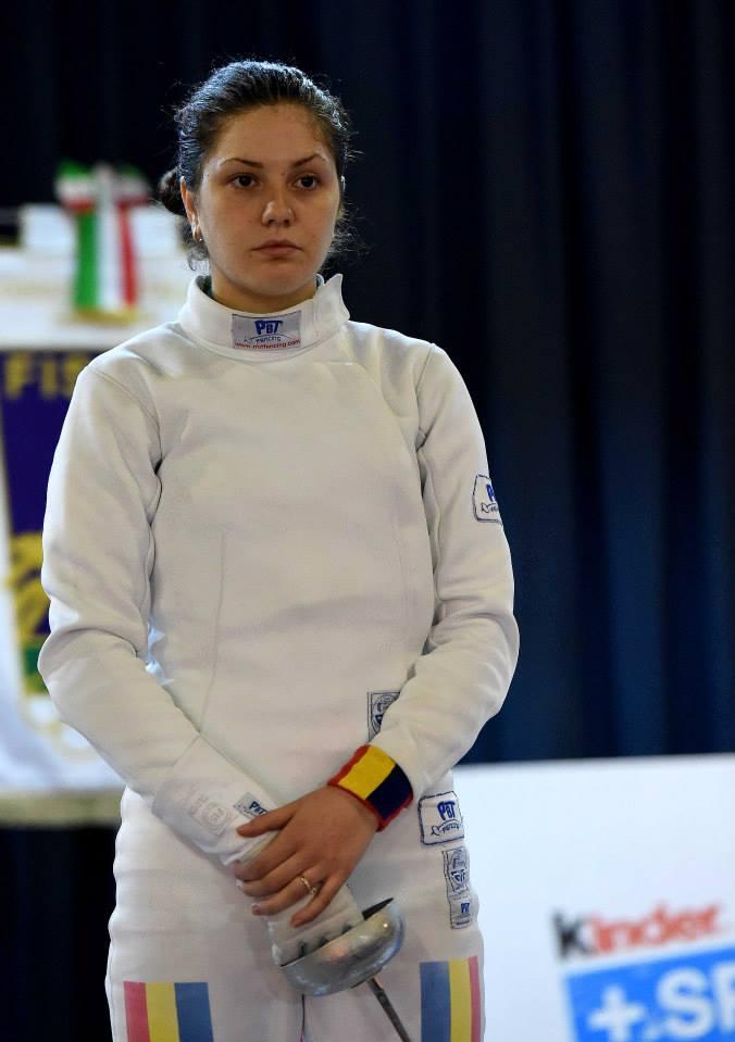 Amalia Tătăran medaliată cu bronz la spadă feminin individual, la CE under 23 304604