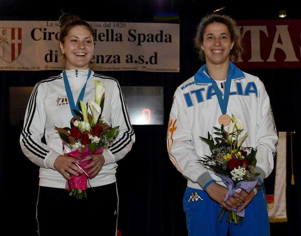 Amalia Tătăran medaliată cu bronz la spadă feminin individual, la CE under 23 304605