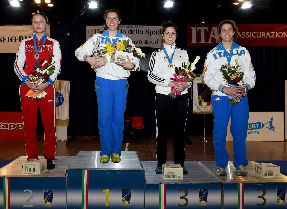 Amalia Tătăran medaliată cu bronz la spadă feminin individual, la CE under 23 304606