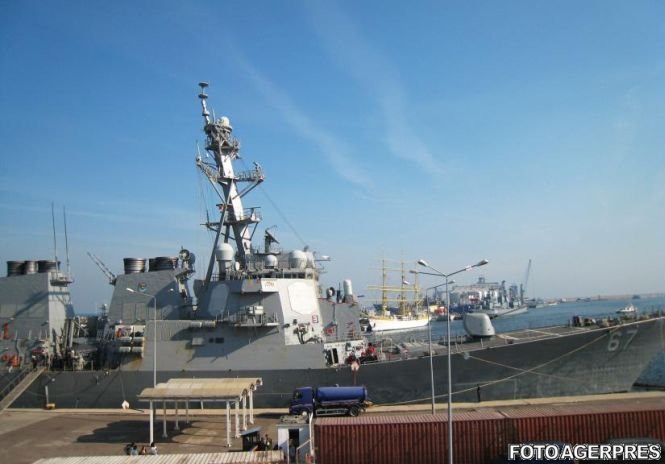 Distrugătorul USS Ross ar putea ajunge în Marea Neagră pe 21 mai