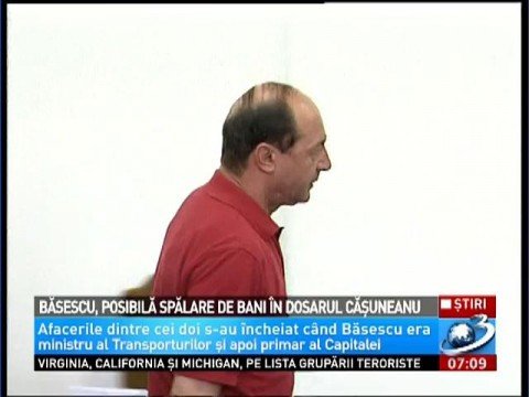 Traian Băsescu, possible money laundering in the Căşuneanu case file