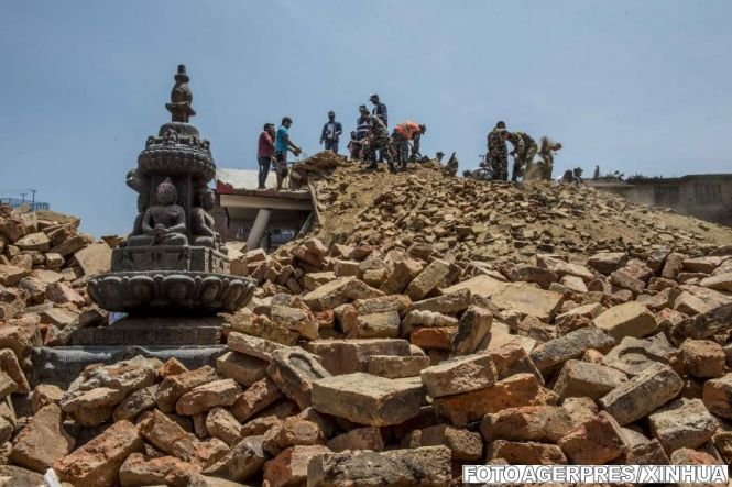 Cel mai recent bilanţ al cutremurului din Nepal