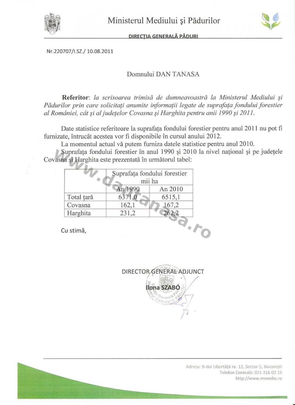 ŞOC. Pădurile României, mai bine ca oricând. Document 306663