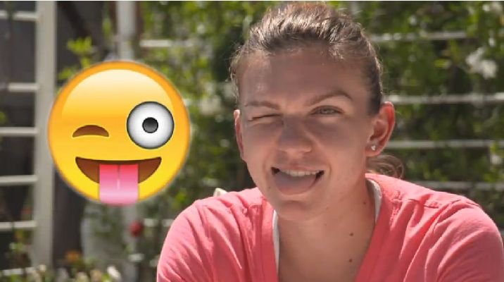 Vedetele tenisului mondial, printre care şi Simona Halep, răspund provocării Emoji. Cine este cea mai expresivă jucătoare de tenis?