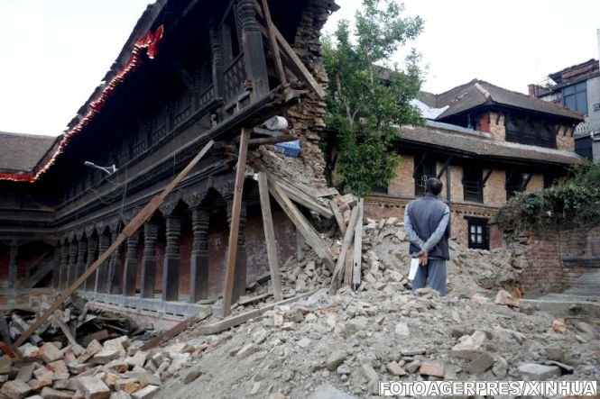 Cel mai recent bilanţ al cutremurului din Nepal: 114 morţi şi peste 2.500 de răniţi