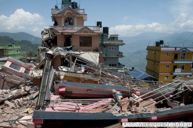 Cel mai recent bilanţ al cutremurului din Nepal