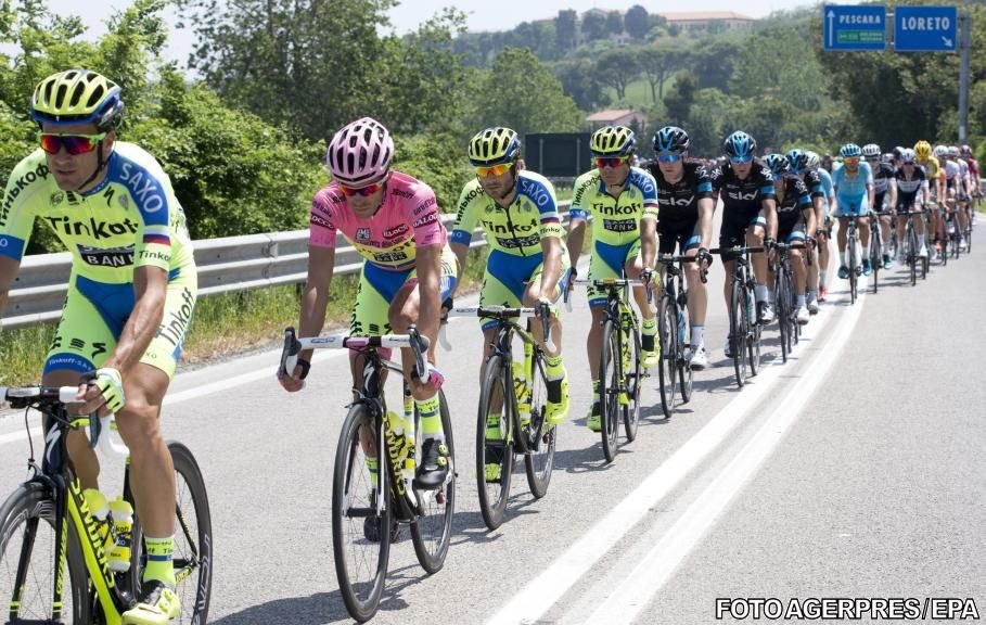 Ciclism - Giro: Nicola Boem a câștigat etapa a 10-a, Contador, în roz, Porte pierde un minut