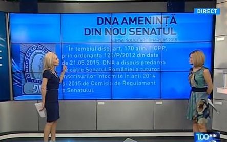100 de minute. DNA somează Senatul: &quot;Dacă nu se predau actele, se obstrucţionează justiţia&quot;
