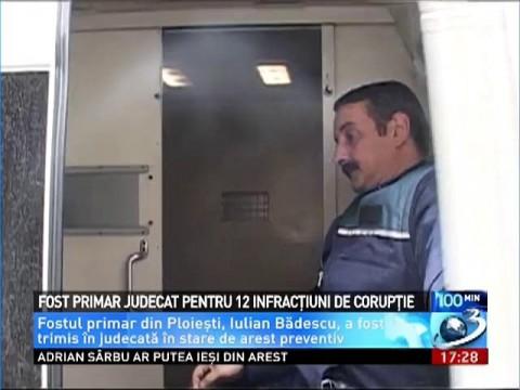 Former mayor of Ploieşti, Iulian Bădescu, on trial for 12 counts of corruption