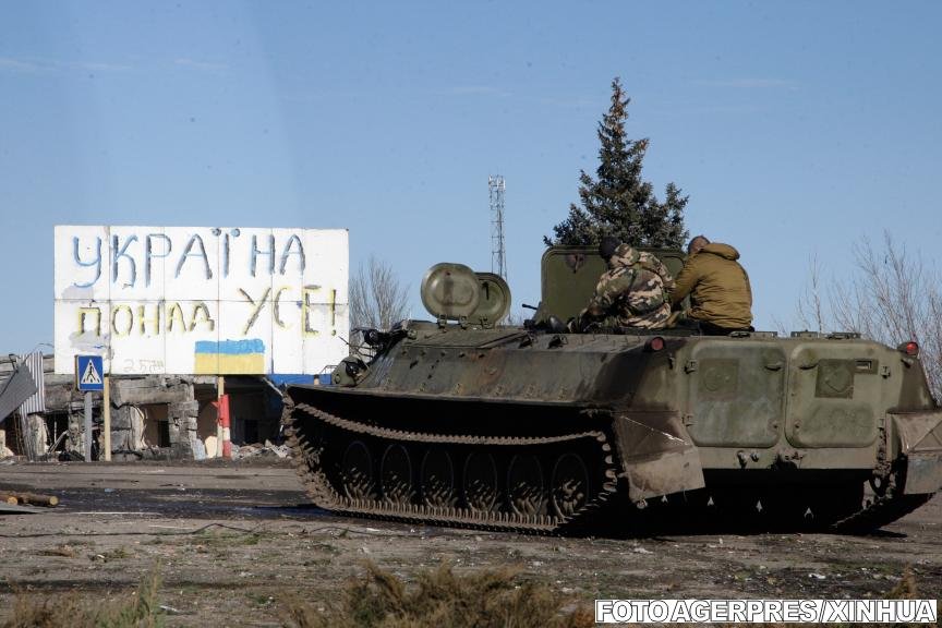 Confruntările militare s-au intensificat în estul Ucrainei