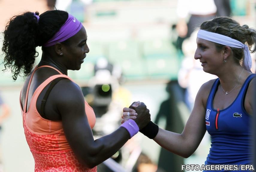 Serena Williams a învins-o pe Timea Bacsinszky şi s-a calificat în finală la Roland Garros