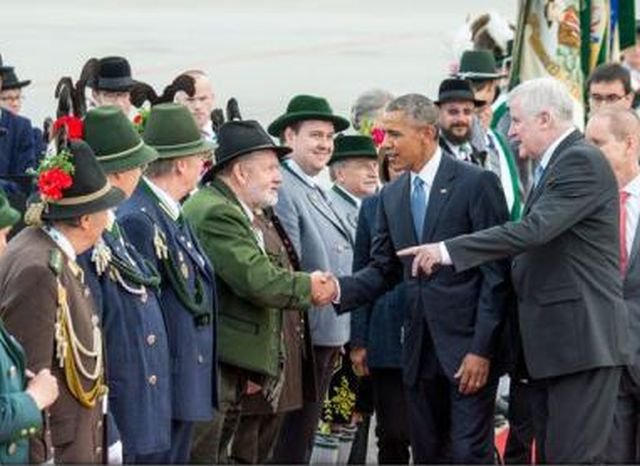 Barack Obama a sosit în Bavaria pentru summitul G7