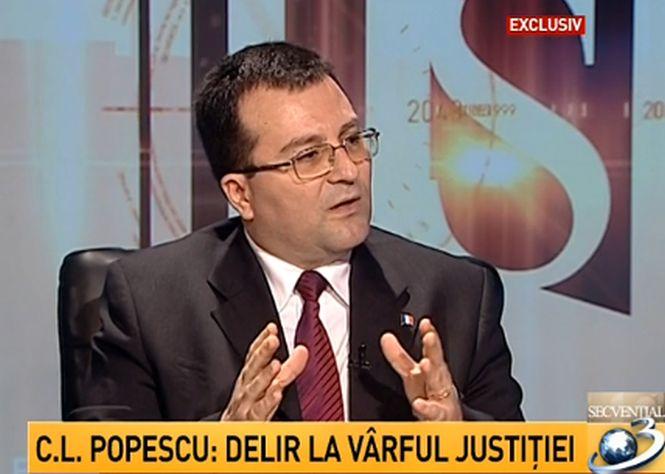 &quot;Trăim într-un delir juridic la vârf generalizat&quot;. Lucruri spuse cu curaj şi demnitate de profesorul universitar Corneliu-Liviu Popescu