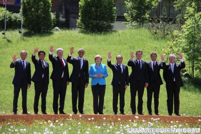 Summitul G7 a început în Germania. Criza din Ucraina, situaţia din Grecia şi Statul islamic, pe agenda liderilor mondiali