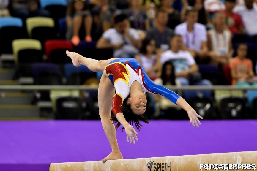 Jocurile Europene Baku 2015: Echipa feminină de gimnastică artistică a României, locul 7; locul 9 la masculin 