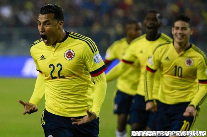 Brazilia a fost învinsă de Columbia, 0 - 1, la Copa America