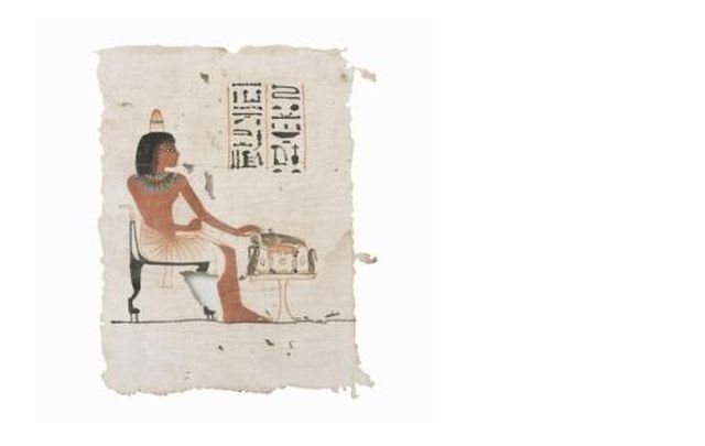 Un acoperământ de mormânt din Egiptul antic, vândut la licitație