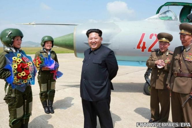  Kim Jong-un s-a întâlnit cu „florile cerului”