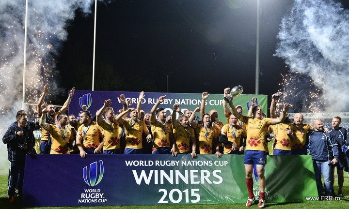 Romania’s national rugby team WON the World Nations Cup