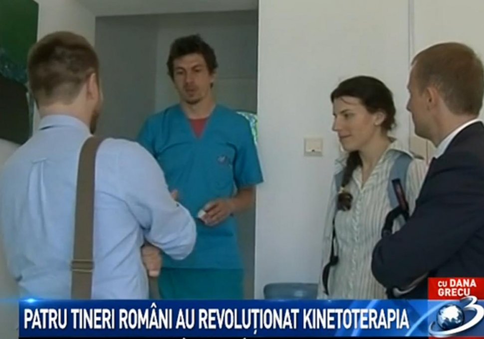 România în care se poate. Patru tineri români au revoluţionat kinetoterapia