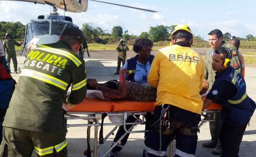 Miracolul din jungla columbiană: O mamă şi bebeluşul ei, găsiţi teferi la cinci zile după un accident aviatic 311658