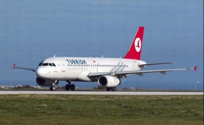 Un avion Turkish Airlines a aterizat de urgenţă la Copenhaga