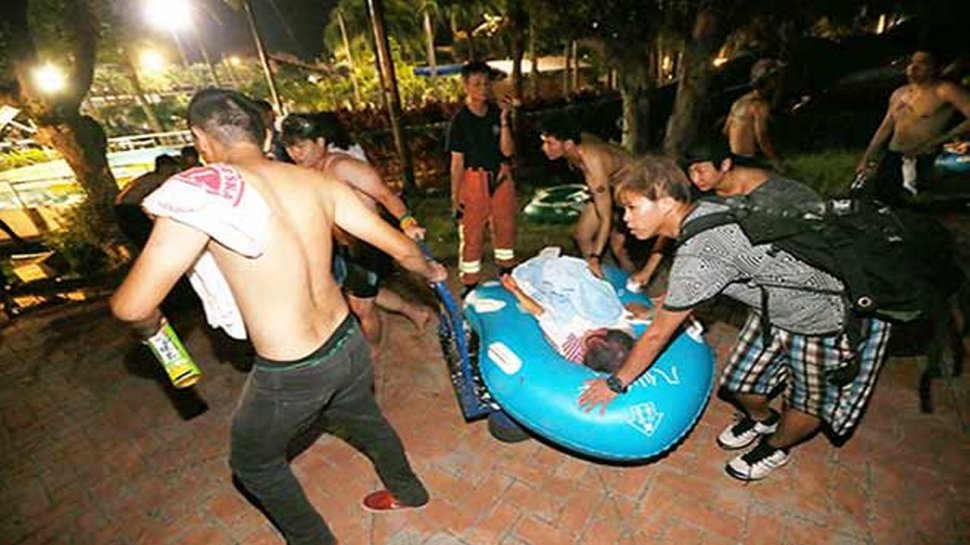 INCENDIU DE PROPORŢII la un water park din Taiwan. Peste 500 de persoane au fost rănite