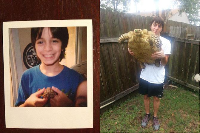 Aceste imagini îţi vor face ziua mai frumoasă. Oamenii şi prietenii necuvântători, atunci şi acum 312778