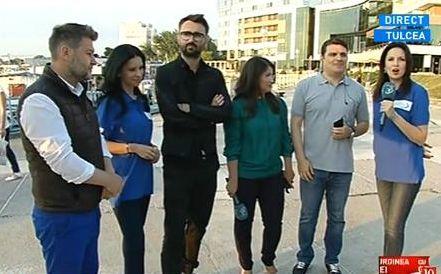 Fii la putere! Caravana jurnaliştilor Antena 3 a ajuns la Tulcea