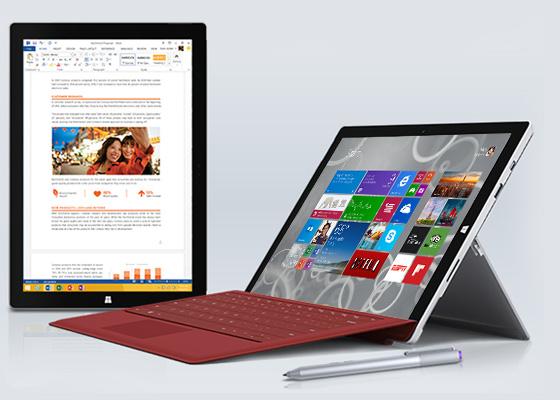 Microsoft lansează un nou model al tabletei Surface Pro 3