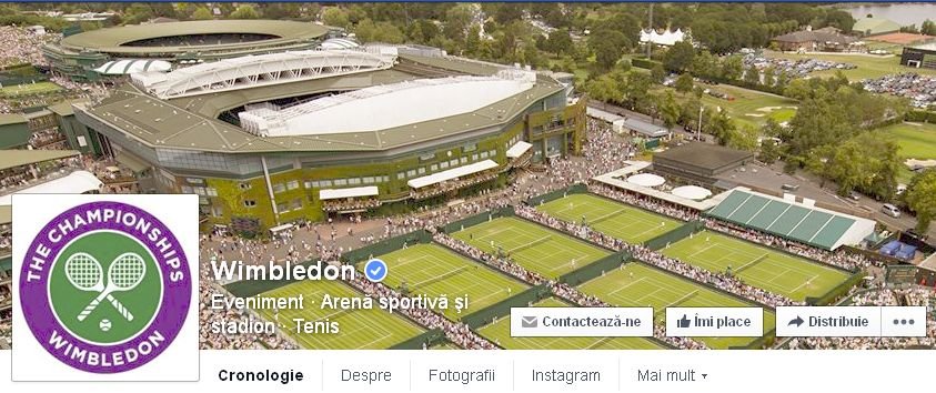 Wimbledon, turneul de Grand Slam cu cei mai mulţi fani pe reţelele de socializare