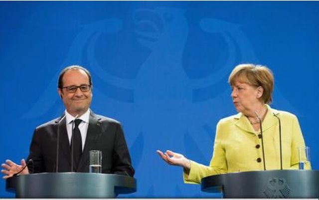 Întâlnire Merkel-Hollande după referendumul din Grecia, pentru &quot;a evalua consecinţele&quot;