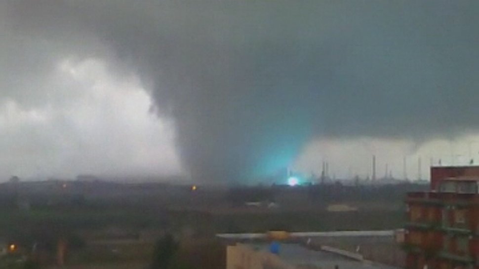 Deadly tornado in Italy