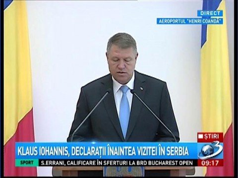 Iohannis: Romania supports the beginning of negotiations by the end of the year for Serbia’s accession in the European Union