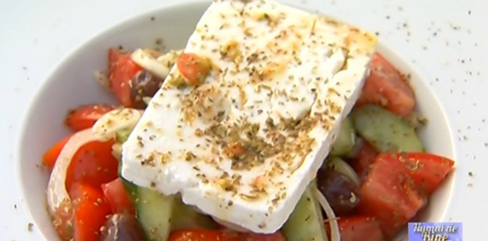 Numai de bine: Salata grecească, mai gustoasă la Marea Neagră