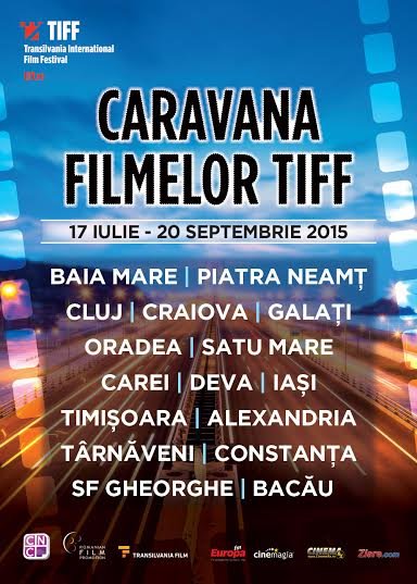 Caravana TIFF pornește prin țară: 34 de filme în peste 15 orașe