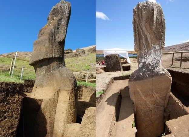 Descoperire remarcabilă. Ce se află sub statuile din Insula Paştelui 315904