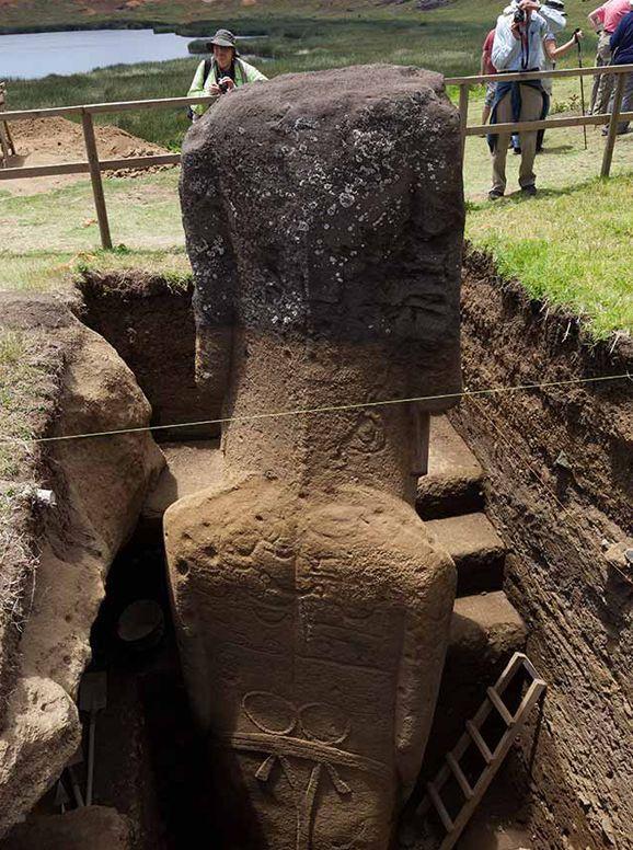Descoperire remarcabilă. Ce se află sub statuile din Insula Paştelui 315905