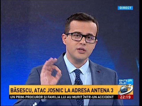 Daily Summary: Băsescu, a new lame attack against Antena 3