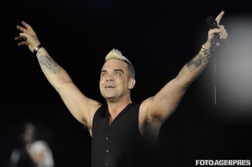 Cum se vede concertul lui Robbie Williams de pe Casa Poporului