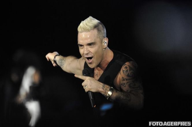 Robbie Williams, spectacolul anului în România