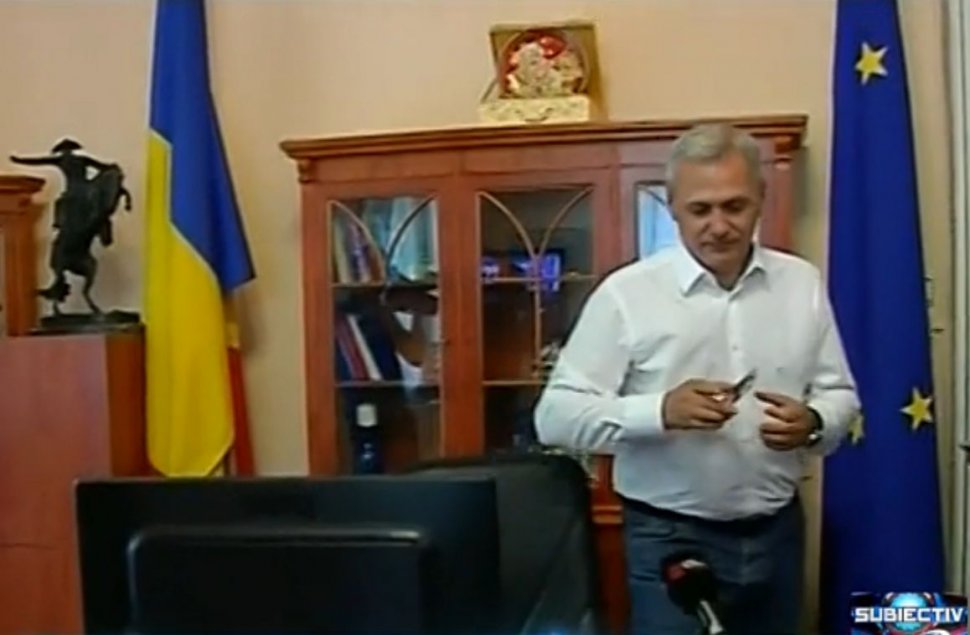 Subiectiv: Ce păstrează Liviu Dragnea pe biroul din Kiseleff, lângă poza cu Victor Ponta