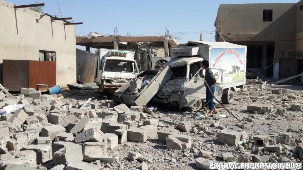 Statul Islamic atacă din nou. A detonat camioane cu explozibili în două sate din Siria