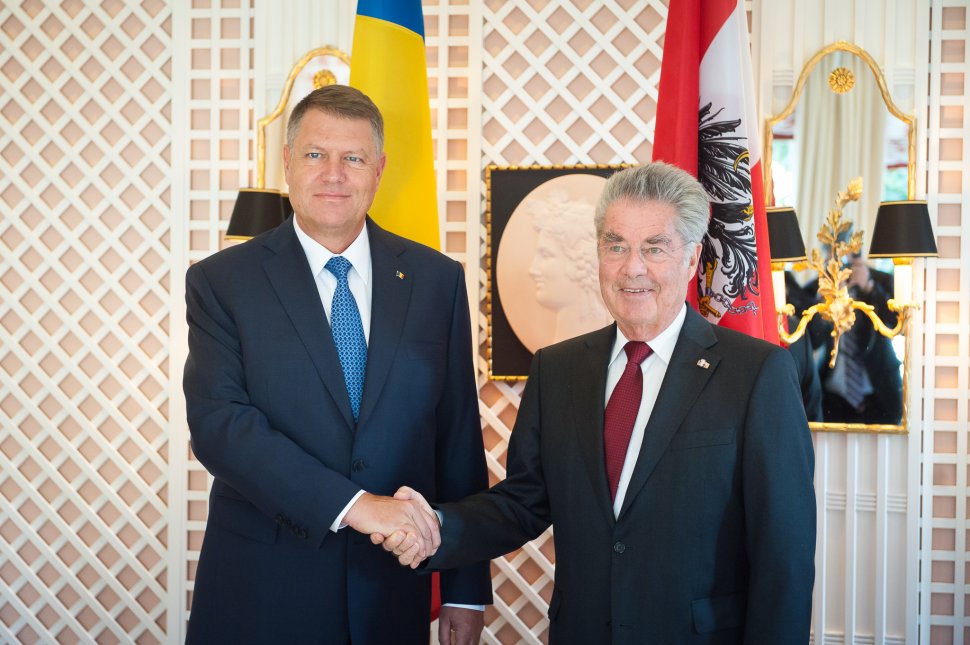 Iohannis a discutat cu preşedintele austriac despre Strategia UE privind Regiunea Dunării 