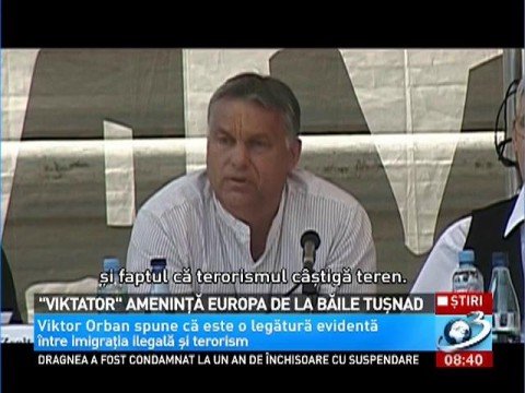 Viktor Orban accuses Romania of offending Hungary, while at Tuşnad