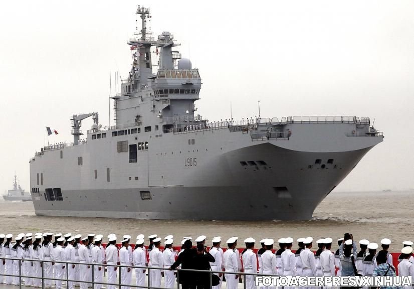 Franţa va decide în următoarele săptămâni soarta navelor Mistral destinate Rusiei