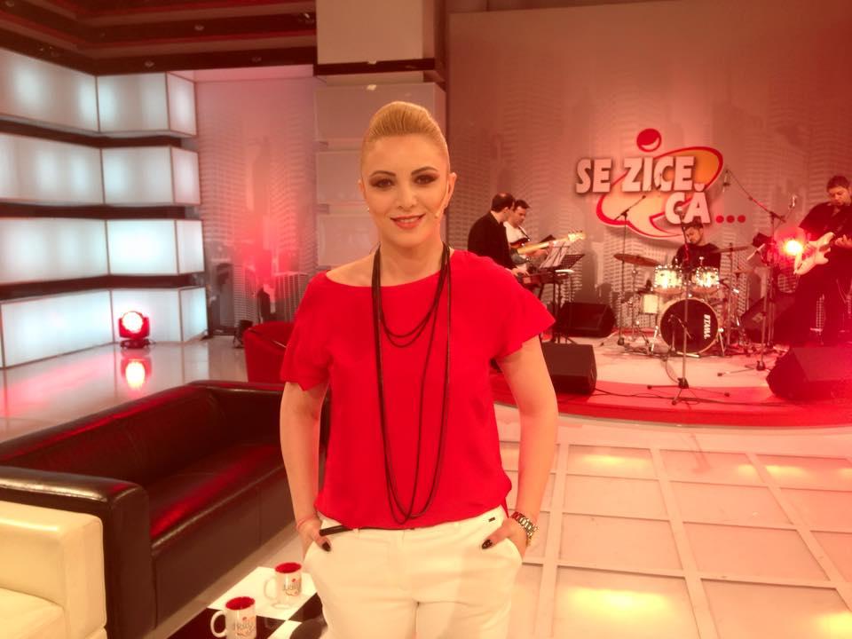 O prezentatoare TVR, în lacrimi 319318