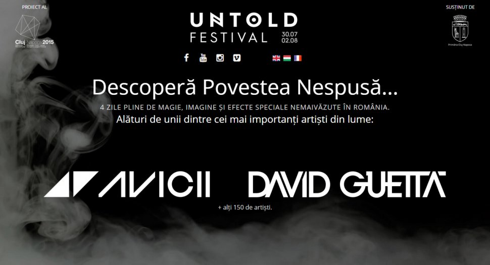 Untold Festival gets underway in Cluj