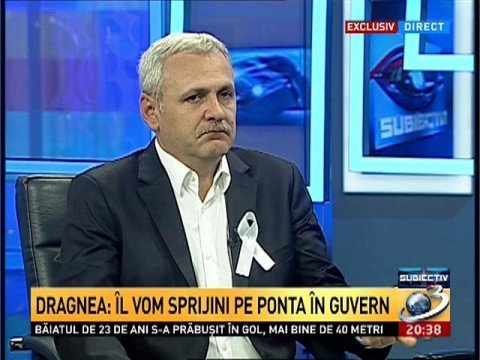 Liviu Dragnea: We will support Victor Ponta in the Government. I firmly Believe we will not lose the government